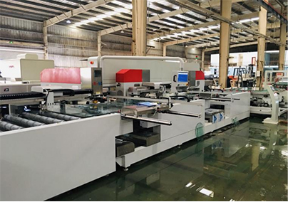 Shower Glass Drilling Production Line with A31D